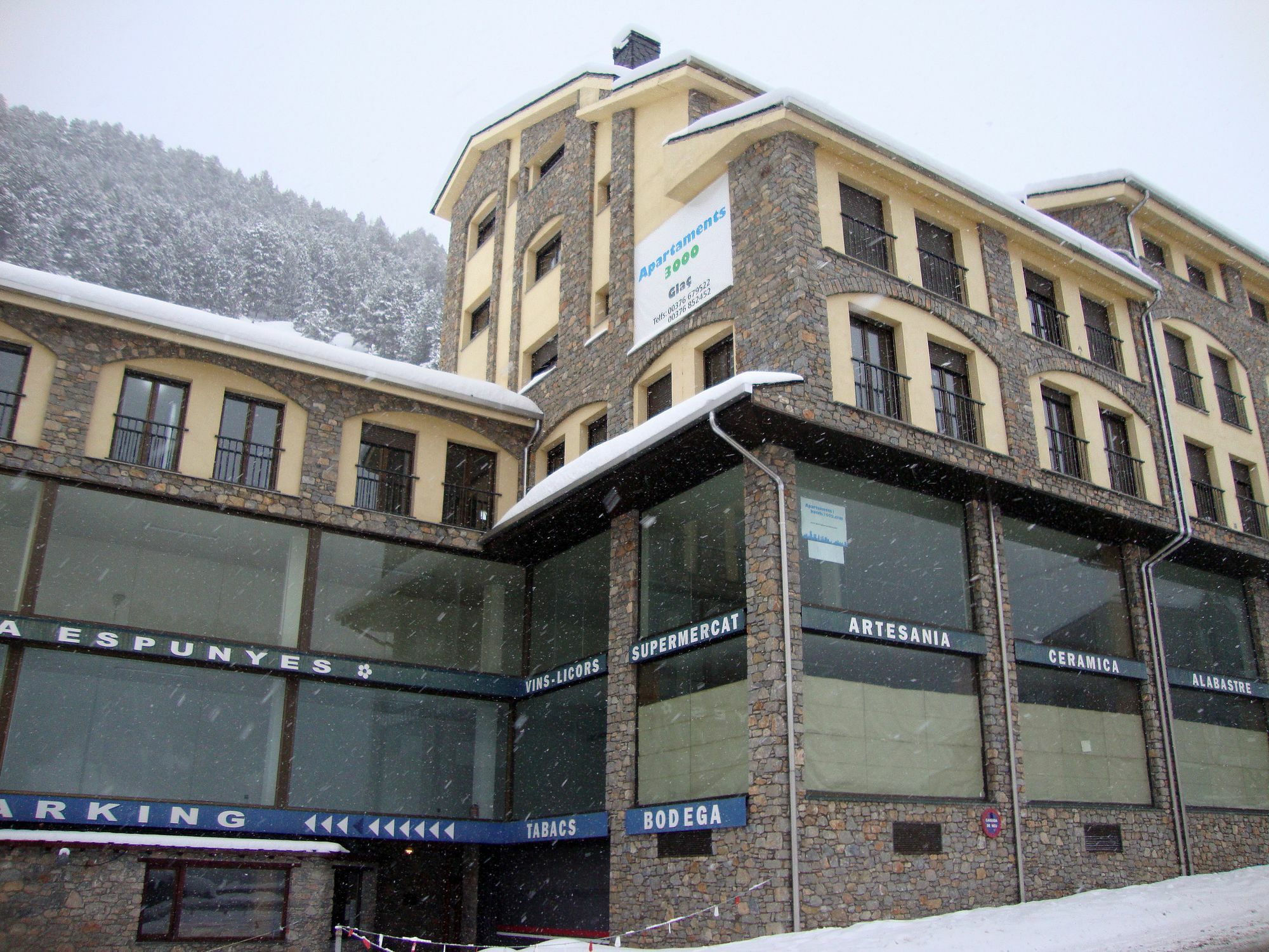 Apartamentos Glac Soldeu 3000 Bordes d'Envalira Buitenkant foto