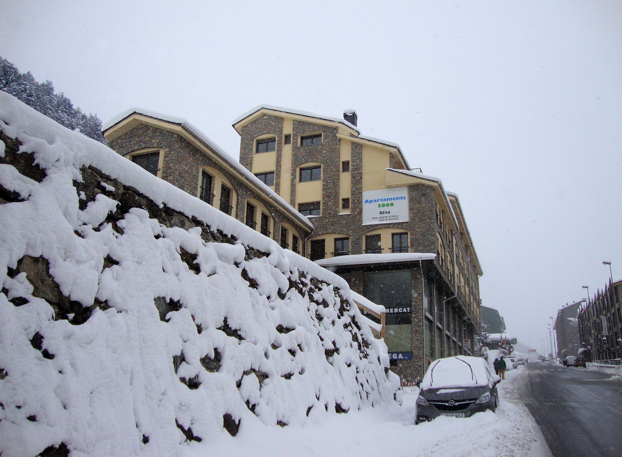 Apartamentos Glac Soldeu 3000 Bordes d'Envalira Buitenkant foto